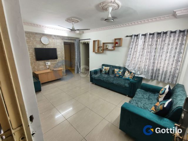 Semi-Furnished 2 BHK Apartment for rent in Gurukul