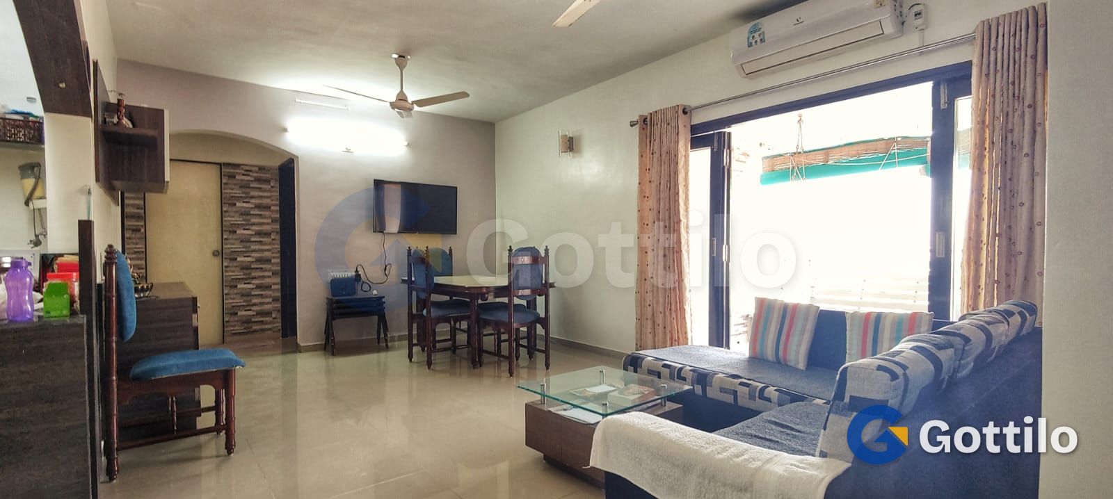 Semi-furnished 3 BHK Apartment for sale in Naranpura — photo 1